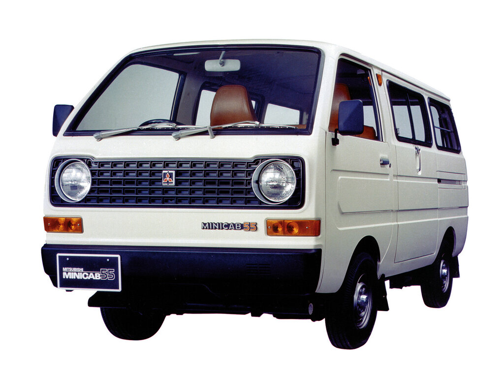 Mitsubishi Minicab (L013PV) 3 поколение, рестайлинг, минивэн (05.1977 - 03.1979)